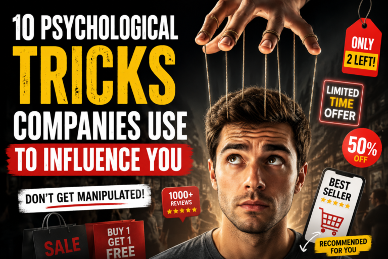10 Psychological Tricks Companies Use to Influence You